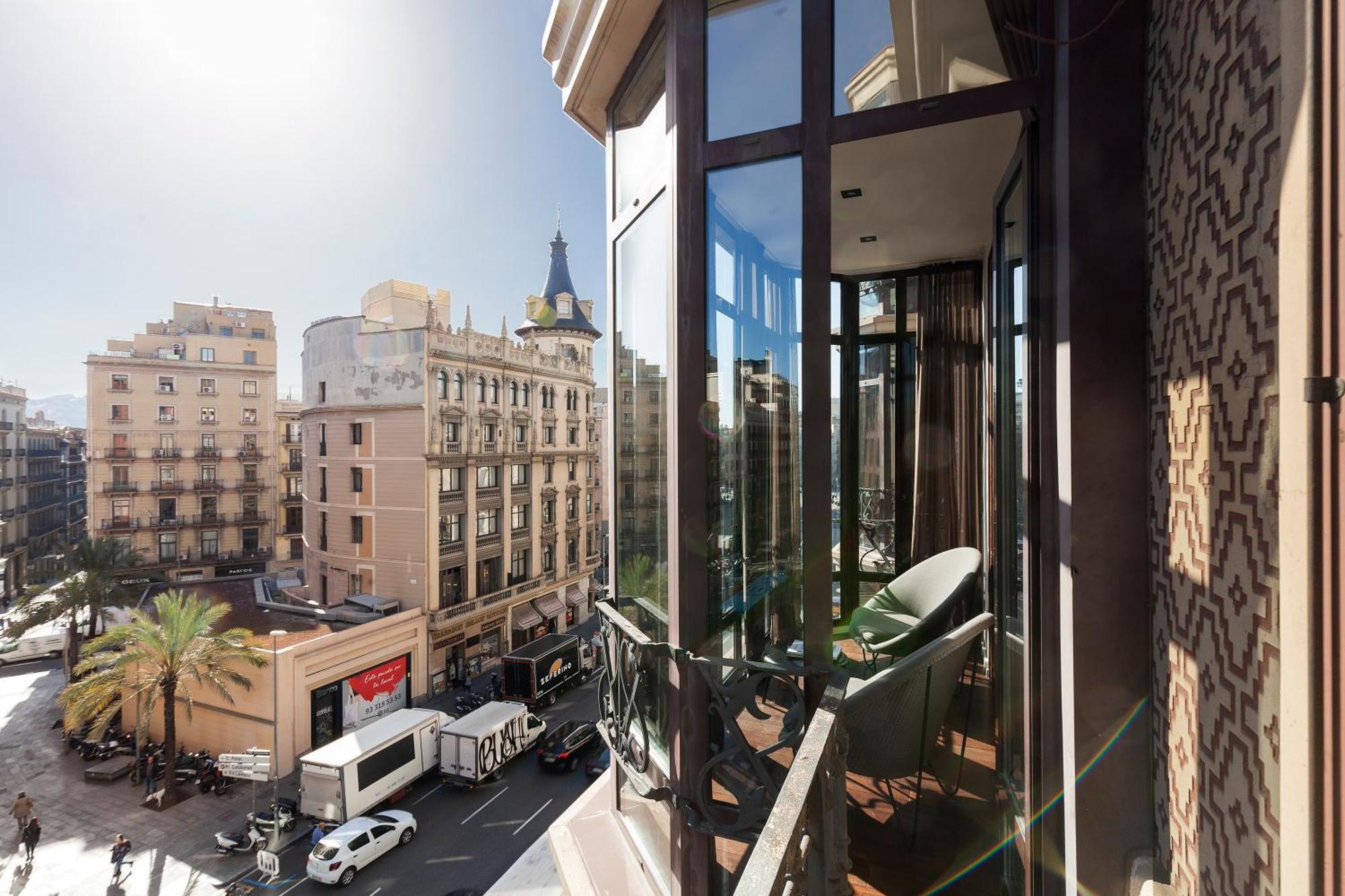 Destinationbcn Universitat Apartments Barcelona Bagian luar foto